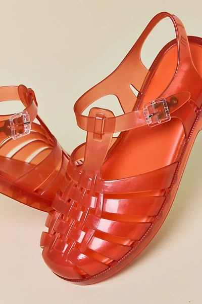 Melissa Possession Jelly Fisherman Sandal In Orange