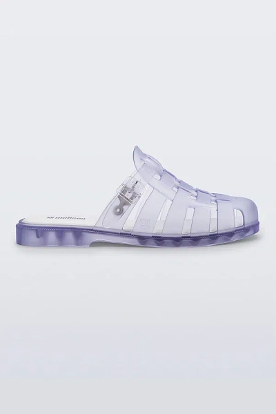Melissa Possession Jelly Mule In Frosted Glass/white, Women's At Urban Outfitters In Multi