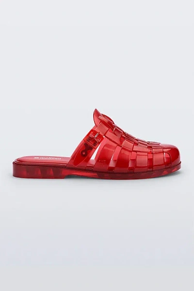 Melissa Possession Jelly Mule In Red, Women's At Urban Outfitters In Multi