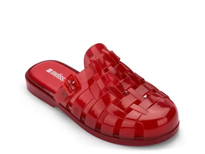 Melissa Possession Jelly Mule In Red