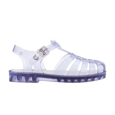 Pre-owned Melissa Possession Kids 'transparent' | White | Kid's Size 12