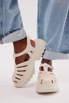 Melissa Possession Platform Fisherman Sandal In Beige, Women's At Urban Outfitters