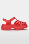 Melissa Possession Platform Fisherman Sandal In Red, Women's At Urban Outfitters