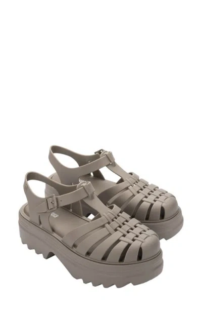Melissa Possession Platform Ii Sandal In Gray