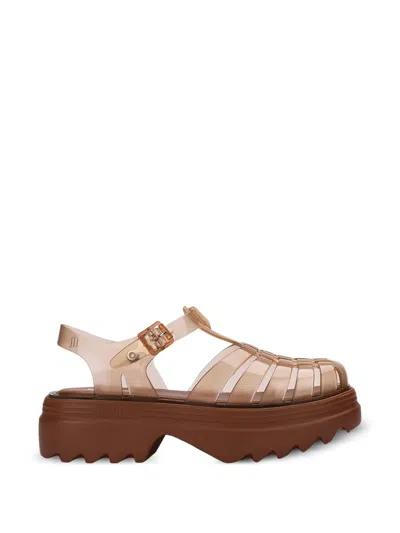 Melissa Possession Platform Ii Sandals In Brown