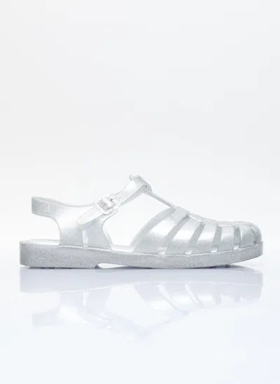 Melissa Possession Sandals In Silver
