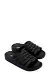 Melissa Possession Slide Sandal In Matte Black
