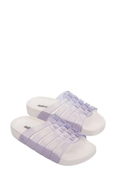 Melissa Possession Slide Sandal In White