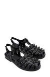 Melissa Possession Stud Fisherman Sandal In Black
