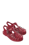 Melissa Possession Studs Sandal In Red, Women's At Urban Outfitters In Red