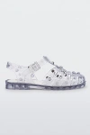Melissa Possession Studs Sandal In Clear/silver, Women's At Urban Outfitters