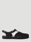 Melissa Possession Velvet Sandals In Black
