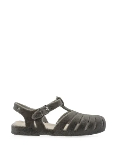 Melissa Possession Warm Sandals In Gray