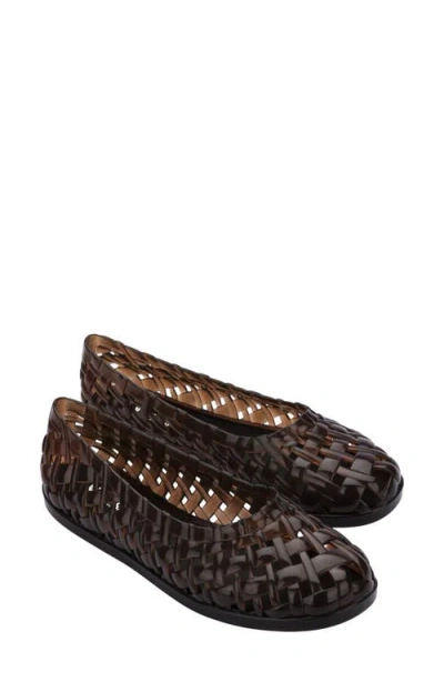 Melissa Possession Water Resistant Jelly Ballet Flat In Multi