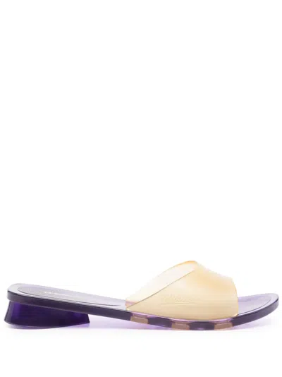 Melissa Real Jelly Kim Slides In Purple