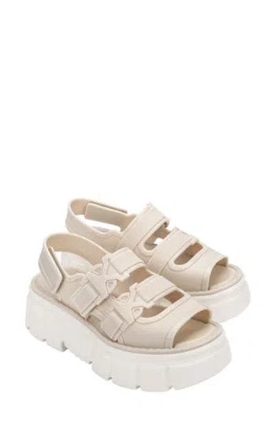 Melissa Rebel Platform Sandal In White