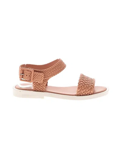 Pre-owned Melissa + Salinas Sandals In Brown