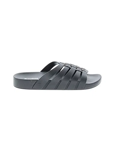 Pre-owned Melissa Sandals In Black
