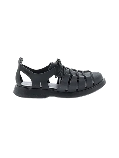Pre-owned Melissa Sandals In Black