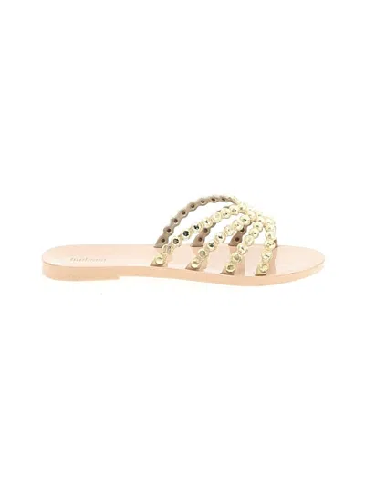 Pre-owned Melissa Kids' Sandals In Gold