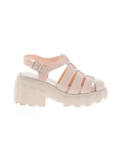 Pre-owned Melissa Sandals In Ivory
