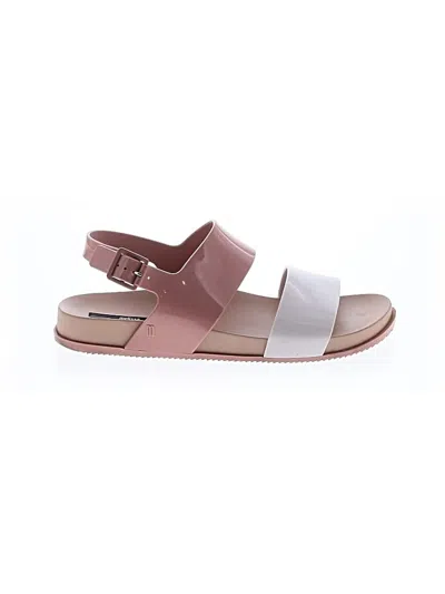 Pre-owned Melissa Sandals In Pink