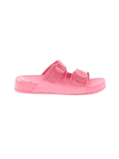 Pre-owned Melissa Sandals In Pink