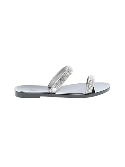 Pre-owned Melissa Sandals In Silver