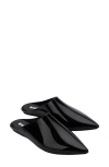 Melissa She Ii Pointed-toe Mules In Black