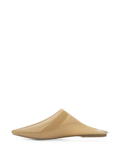 Melissa She Ii Pointed-toe Mules In Animal Print