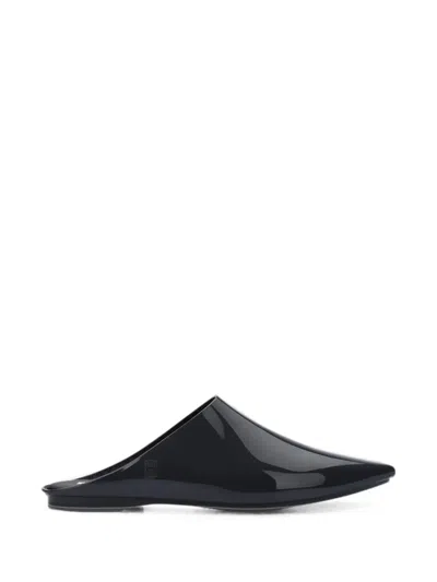 Melissa She Ii Pointed-toe Mules In Black