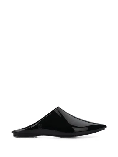 Melissa She Ii Pointed-toe Mules In Black