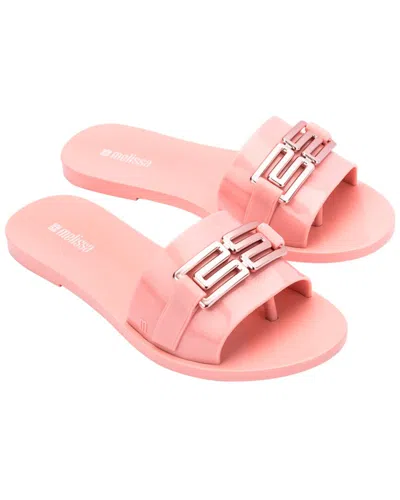 Melissa Shoes Babe M Chic Slide In Pink