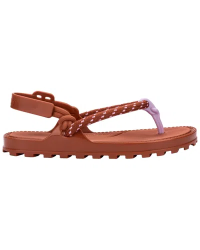 Melissa Shoes Bond Sandal In Brown