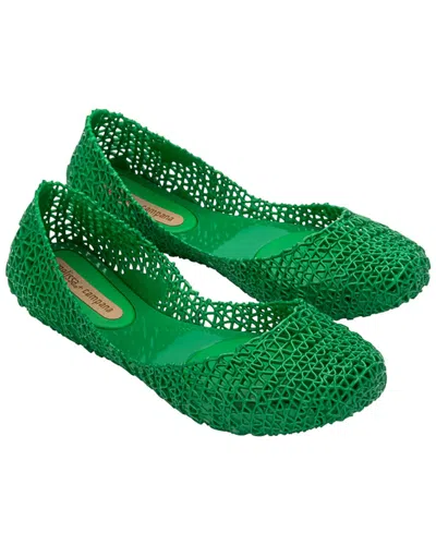 Melissa Campana Papel Ballerina In Green