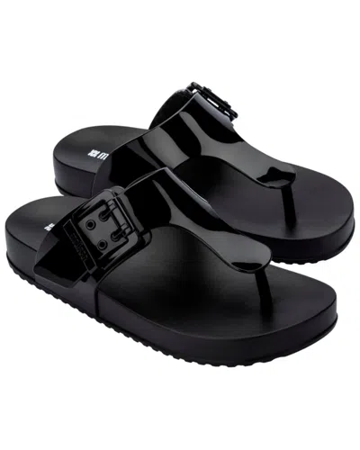 Melissa Shoes Cozy Flip Flop In Black