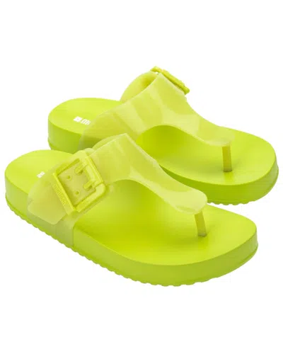 Melissa Shoes Cozy Flip Flop In Animal Print