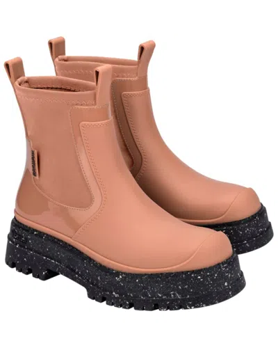 Melissa Shoes Drip Boot In Brown