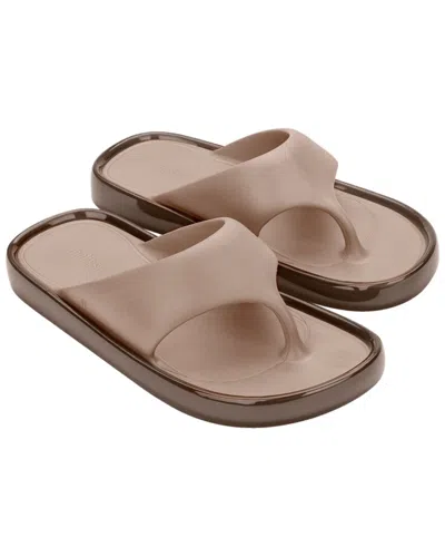 Melissa Shoes Float Flip Flop In Neutral