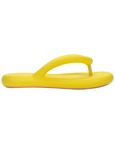 Melissa Shoes Free Flip Flop In Yellow
