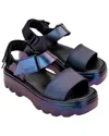 Melissa Kick Off Platform Sandal In Purple