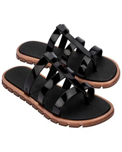 Melissa Shoes Path Slide In Black
