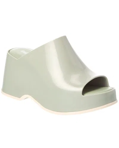 Melissa Shoes Patty Platform Sandal In Green