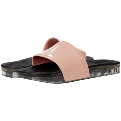 Melissa Slide + Rider Ad Pink / Black / Clear 32434-53429 Women's