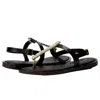 Melissa Solar Boho Ankle Strap Sandal In Black
