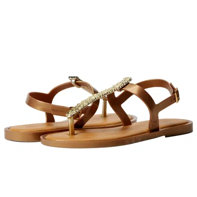 Melissa Slim Sandal Ii Gold 32601-710 Women's In Multi
