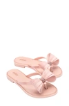 Melissa Women's Flip Flop Slim Bow Detail Thong Sandals In Pink