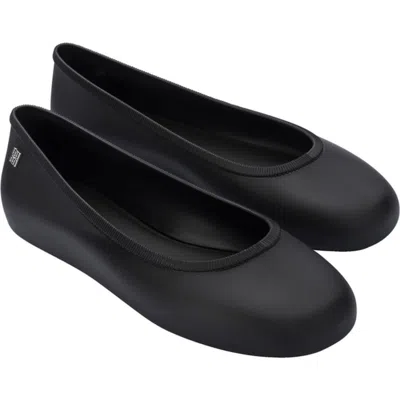 Melissa Soft Ballerina Flat In Black