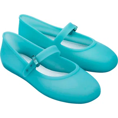 Melissa Soft Ballerina Flat In Blue