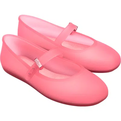 Melissa Soft Jelly Ballet Flat In Pink